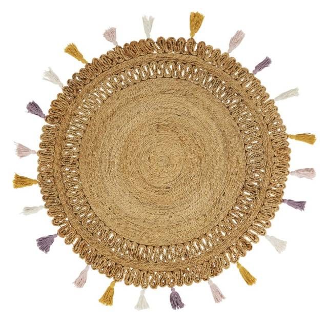 alfombra fibras naturales oeko tex maisons du monde