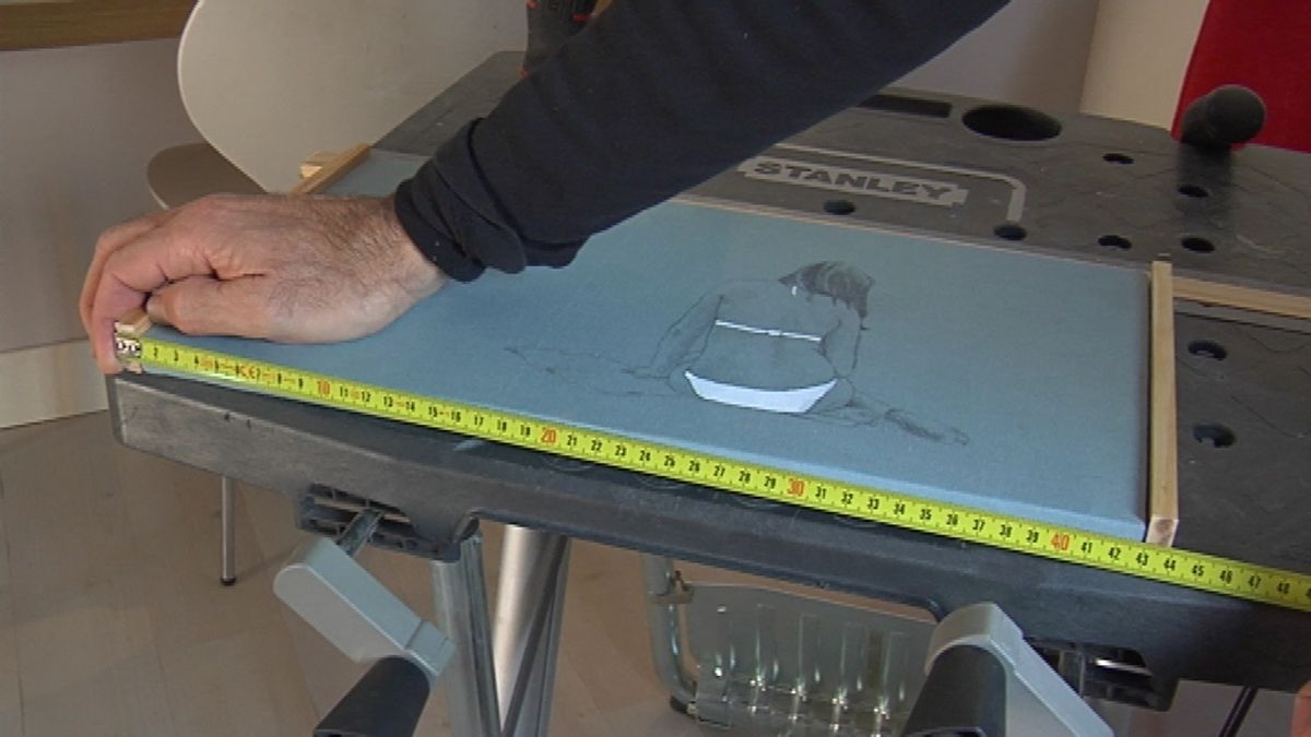 Marco para un lienzo paso 4