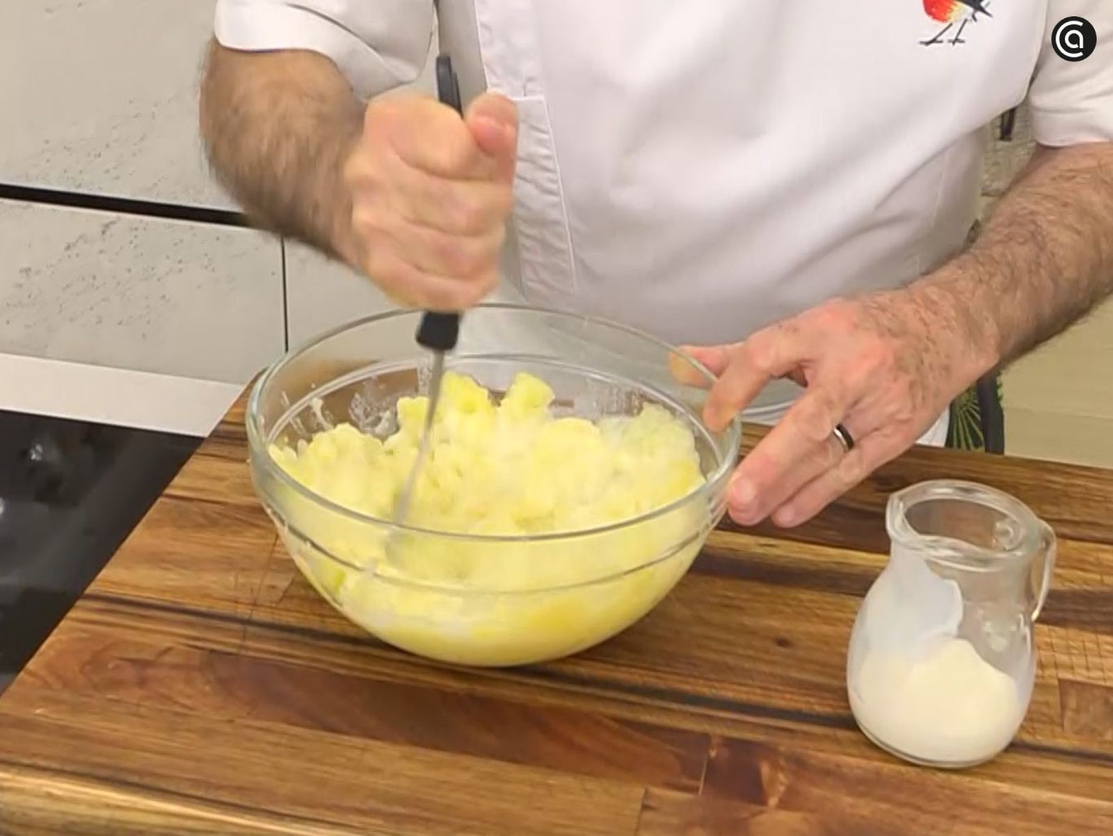 Haz el puré de patatas