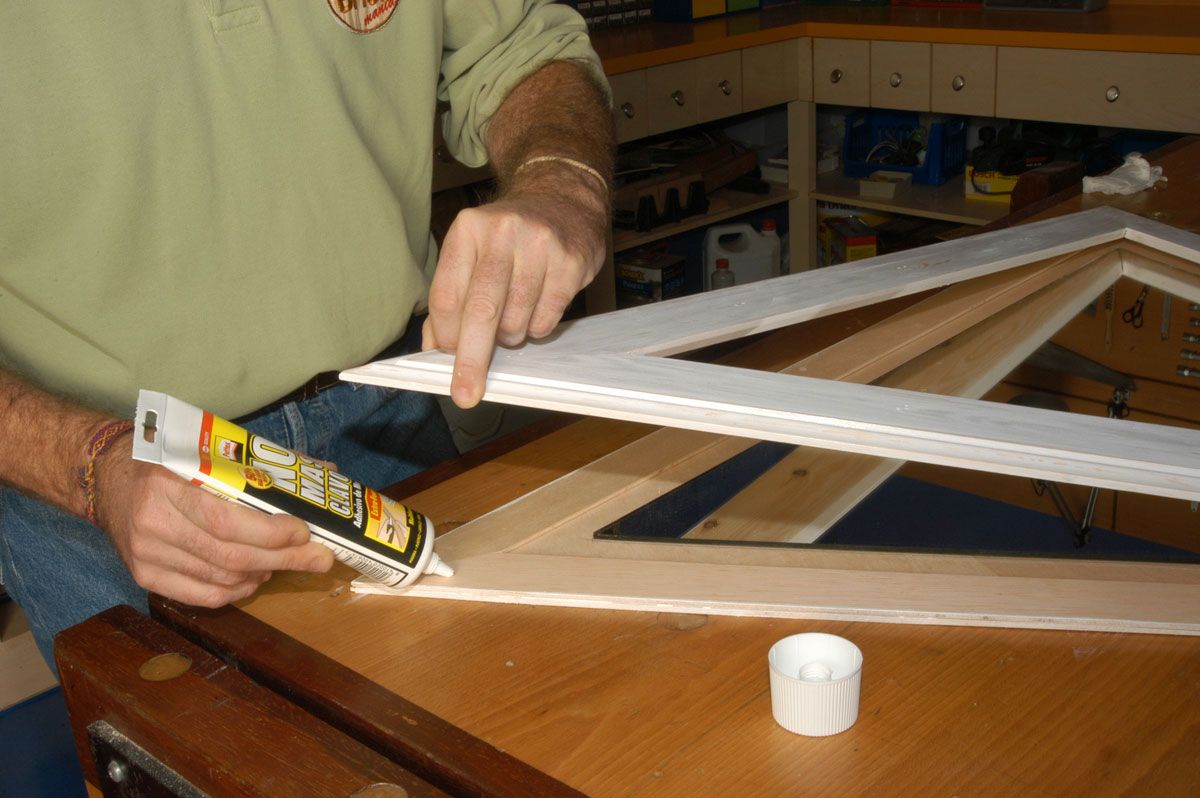 Espejo navideño paso 15