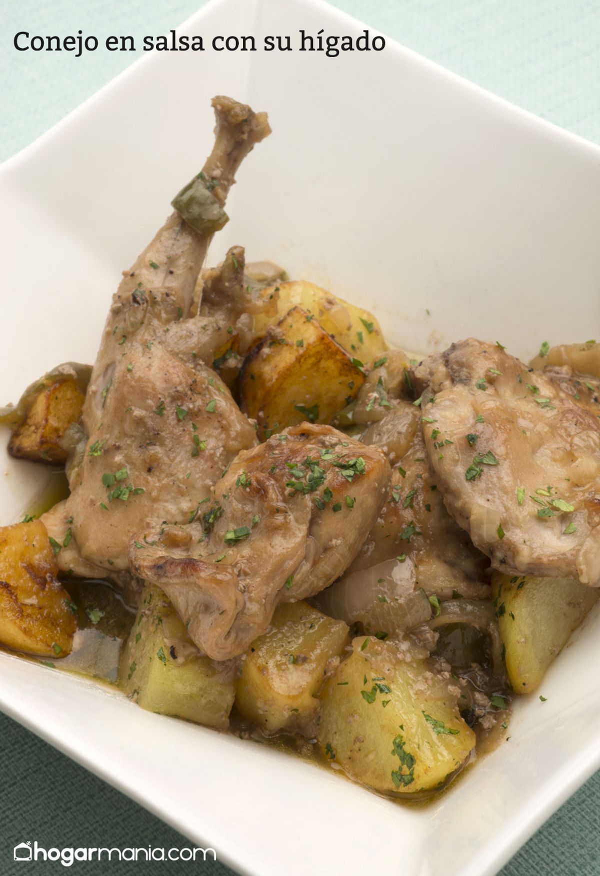 6118 1 Conejo en salsa con su higado vertical xl