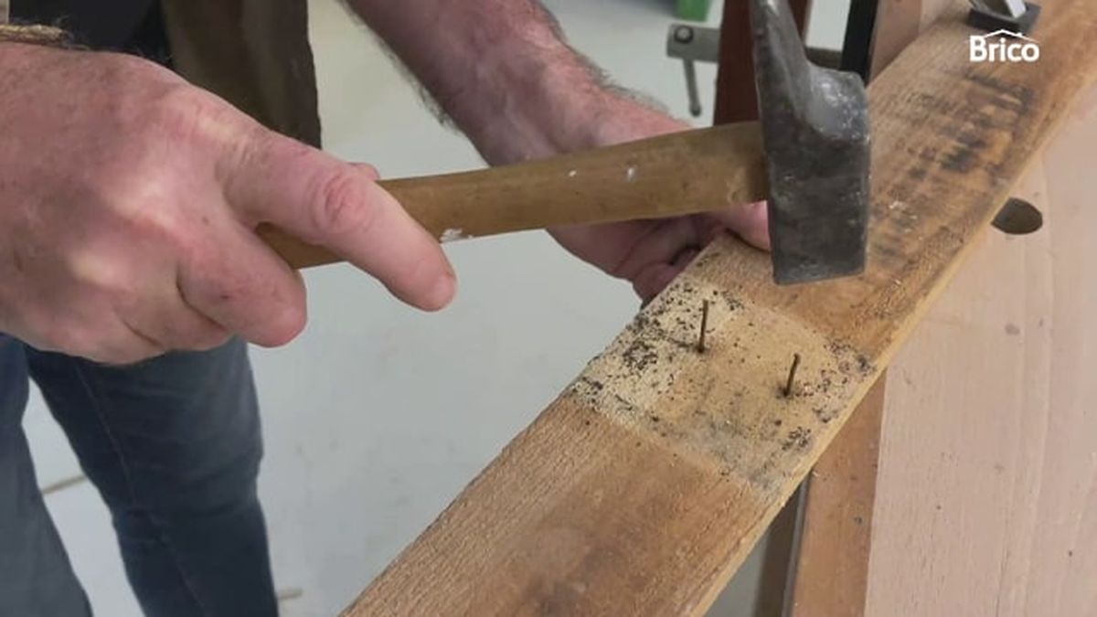 Bricomania 015 como hacer un perchero entrada paso3