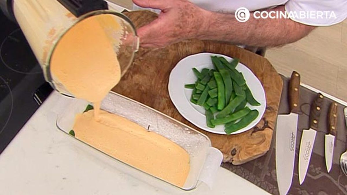 pastel de judias verdes con salmon receta karlos arguinano karl67870321 paso4