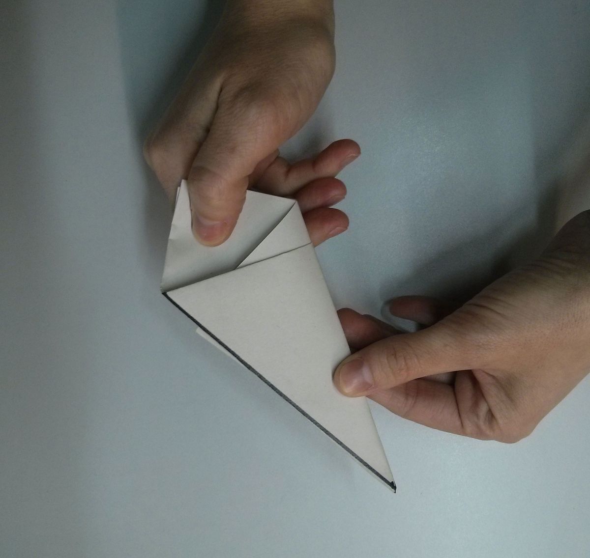 Copos de nieve paso 6