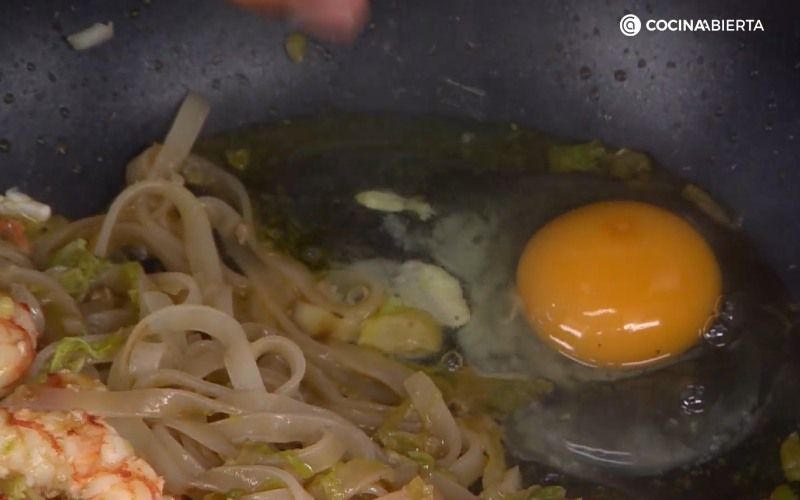 Pad thai - paso 5