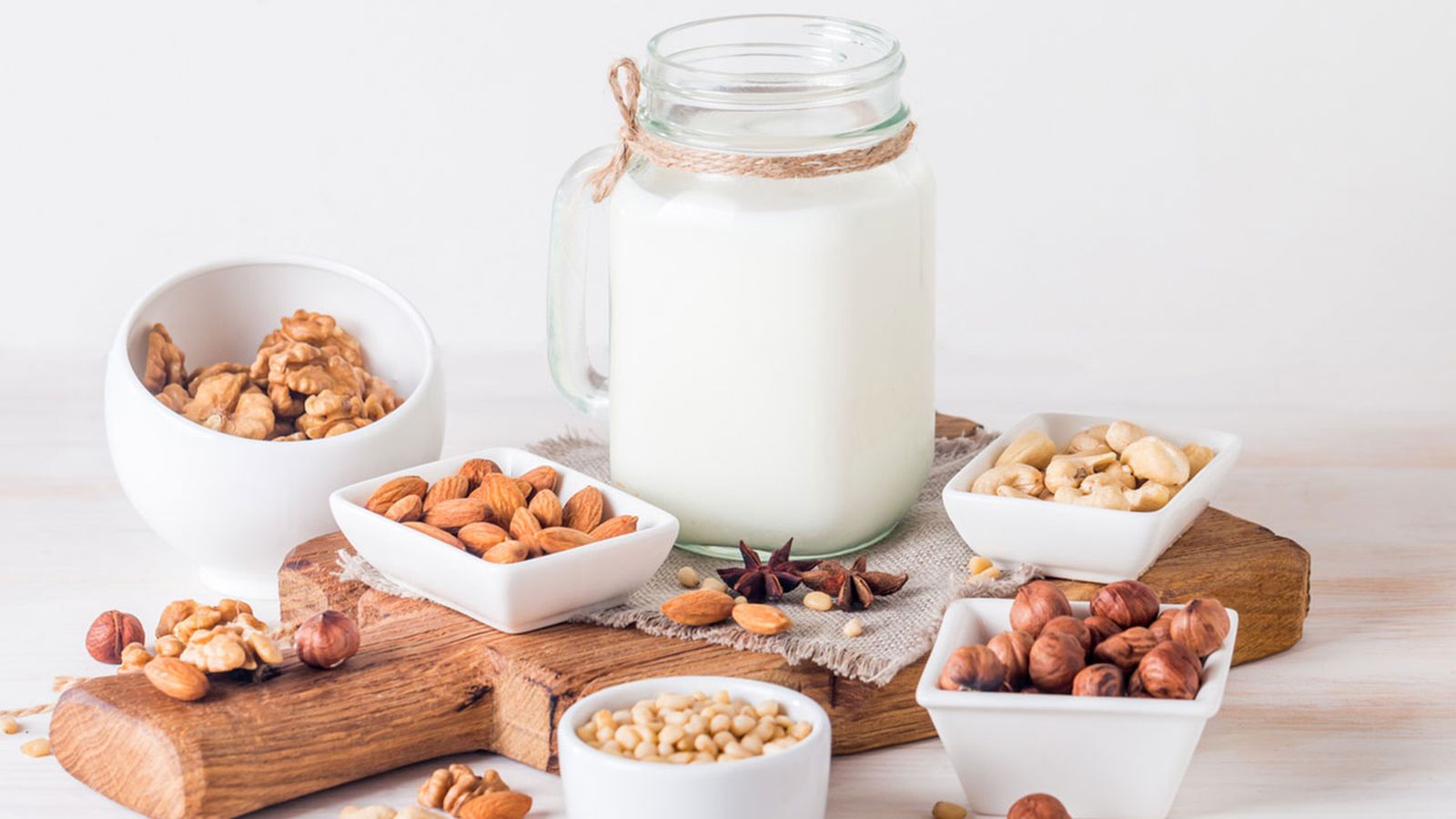 bebida vegetal frutos secos