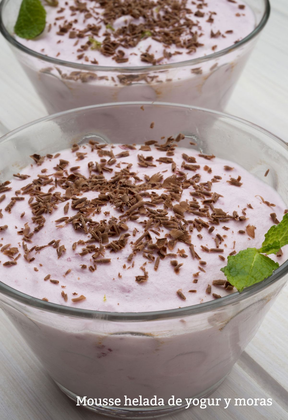 mousse helada vertical