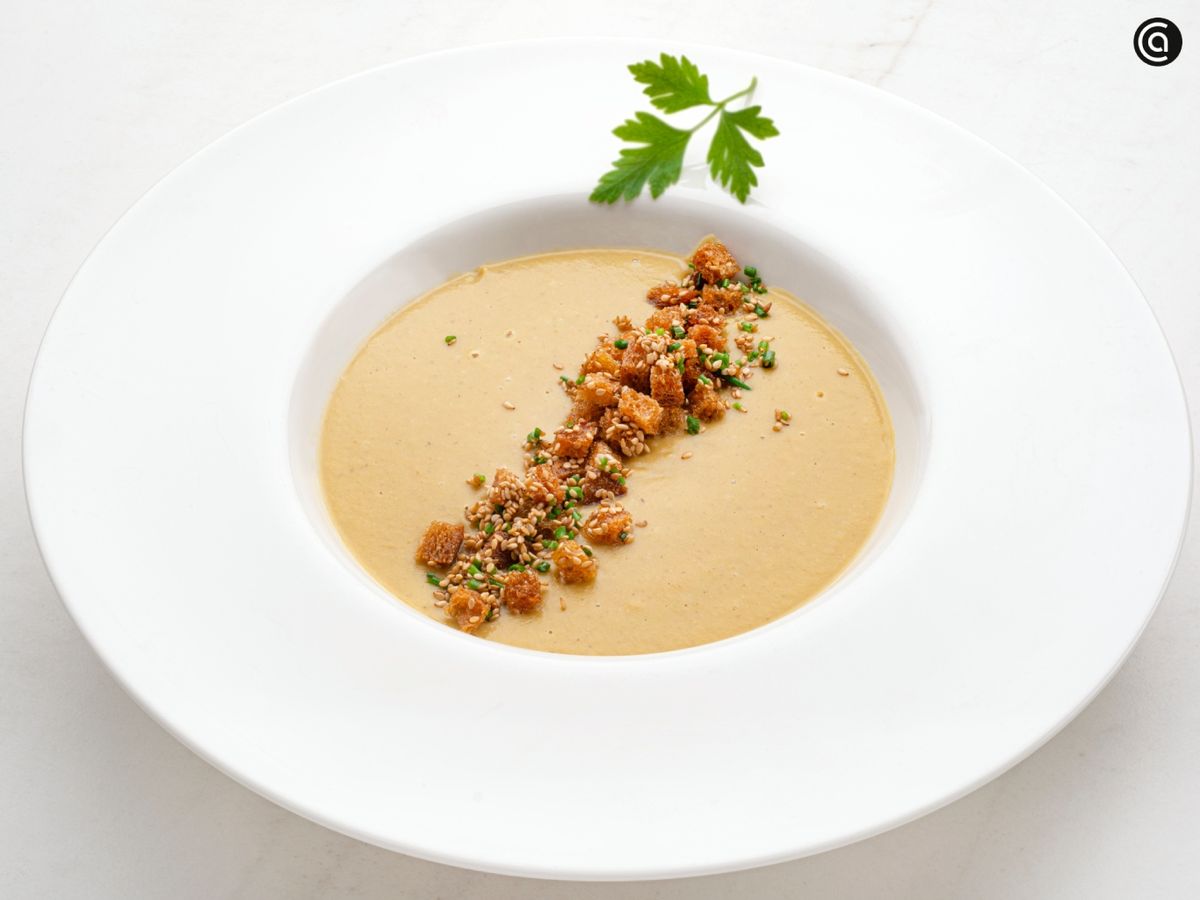 Aprende a elaborar una crema de lentejas al curry con esta receta de Karlos Arguiñano