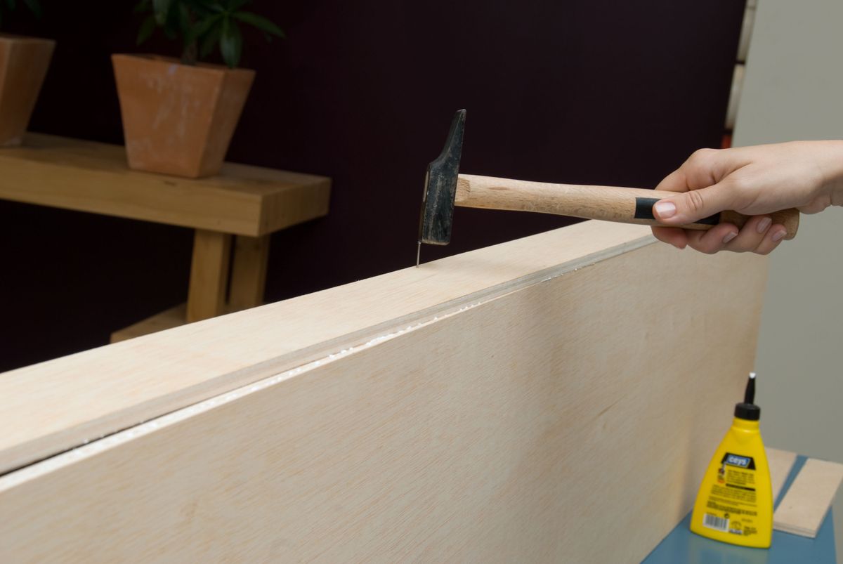 Hacer un armario estrecho paso 1