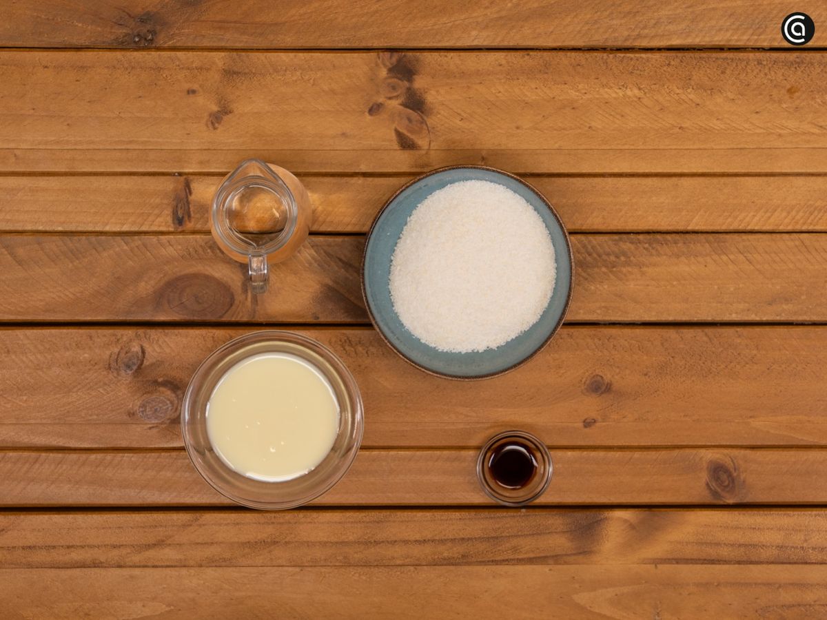 Leche de coco - ingredientes