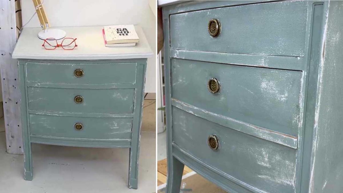 como pintar un mueble vintage xl