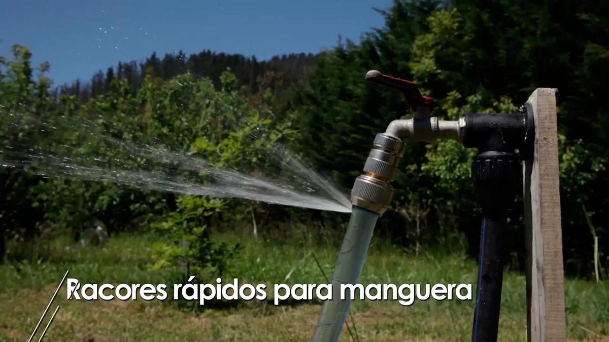 Rácores o conectores rápidos para manguera paso 5