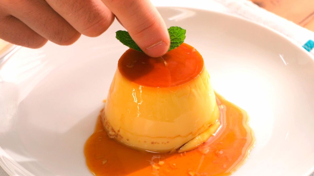 Flan de huevo casero   Paso 7