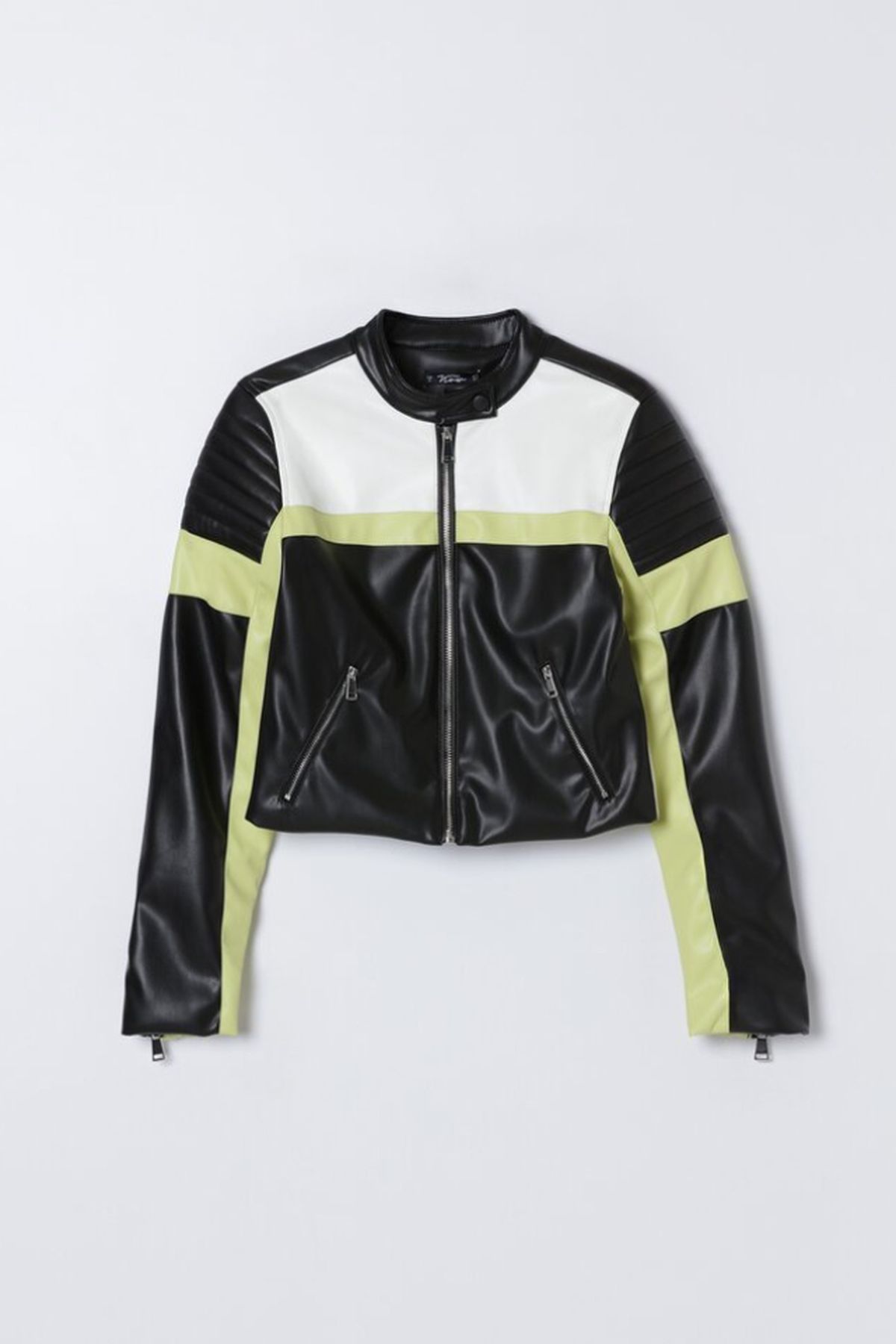 chaqueta cuero estilo motera 1