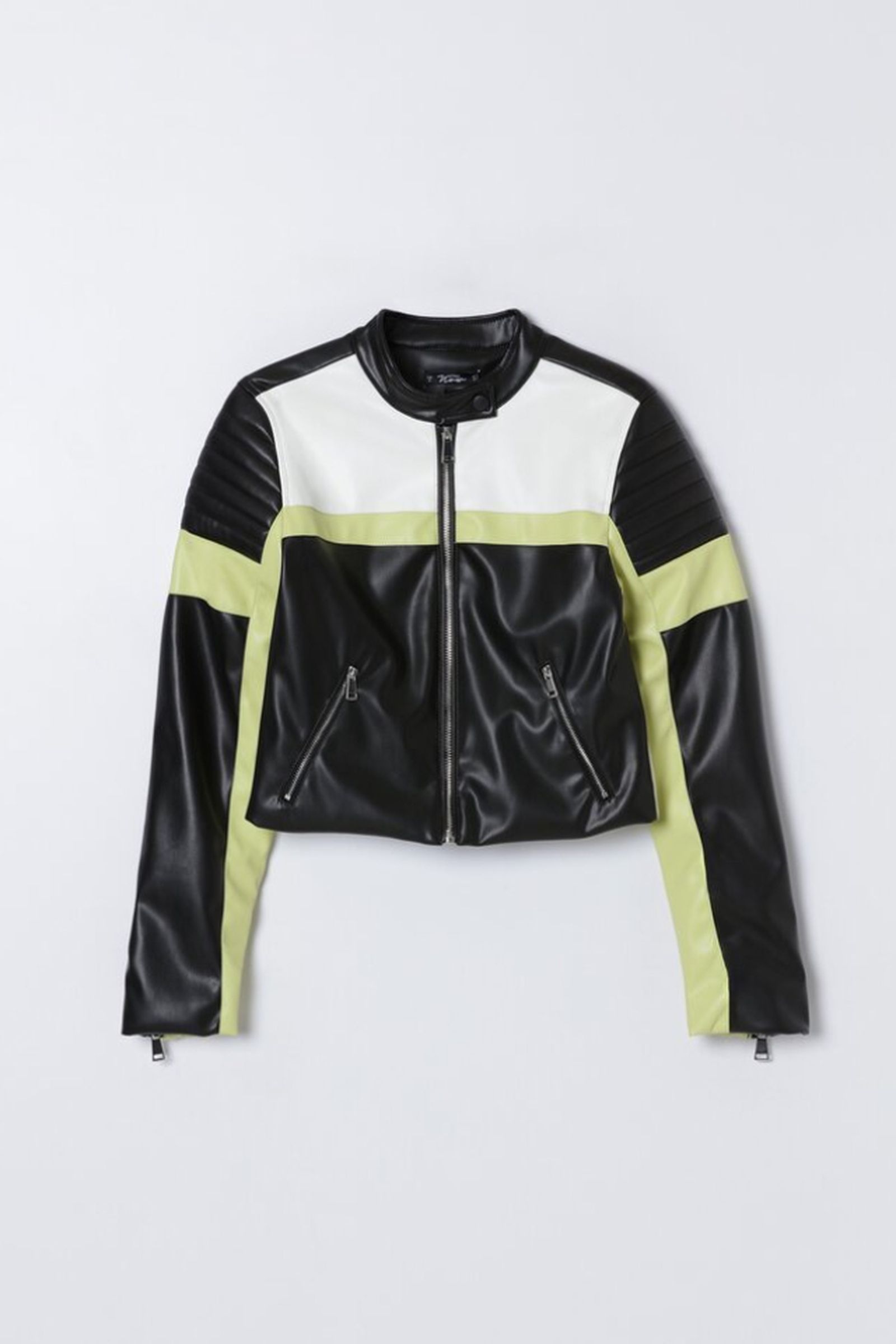 chaqueta cuero estilo motera 1