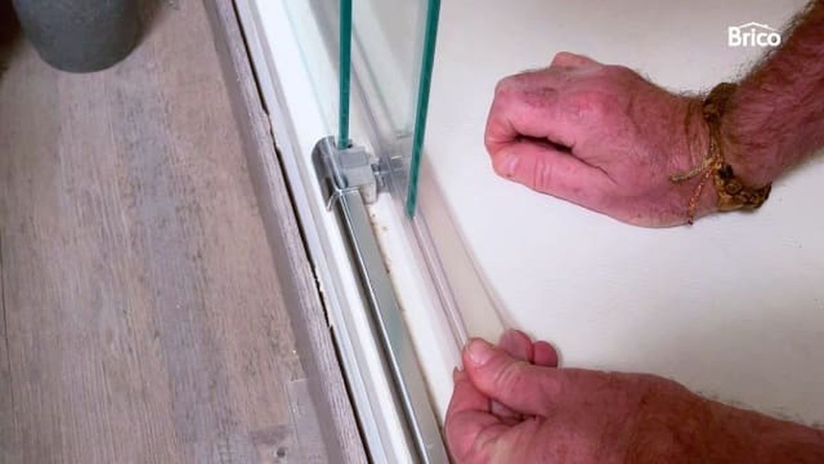 Bricomania 52 cambiar gomas mampara ducha 5