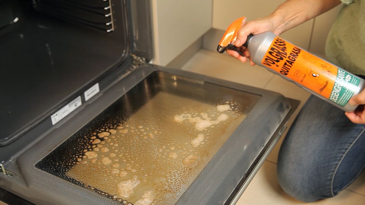 4 como limpiar grasa horno volgrass paso 4