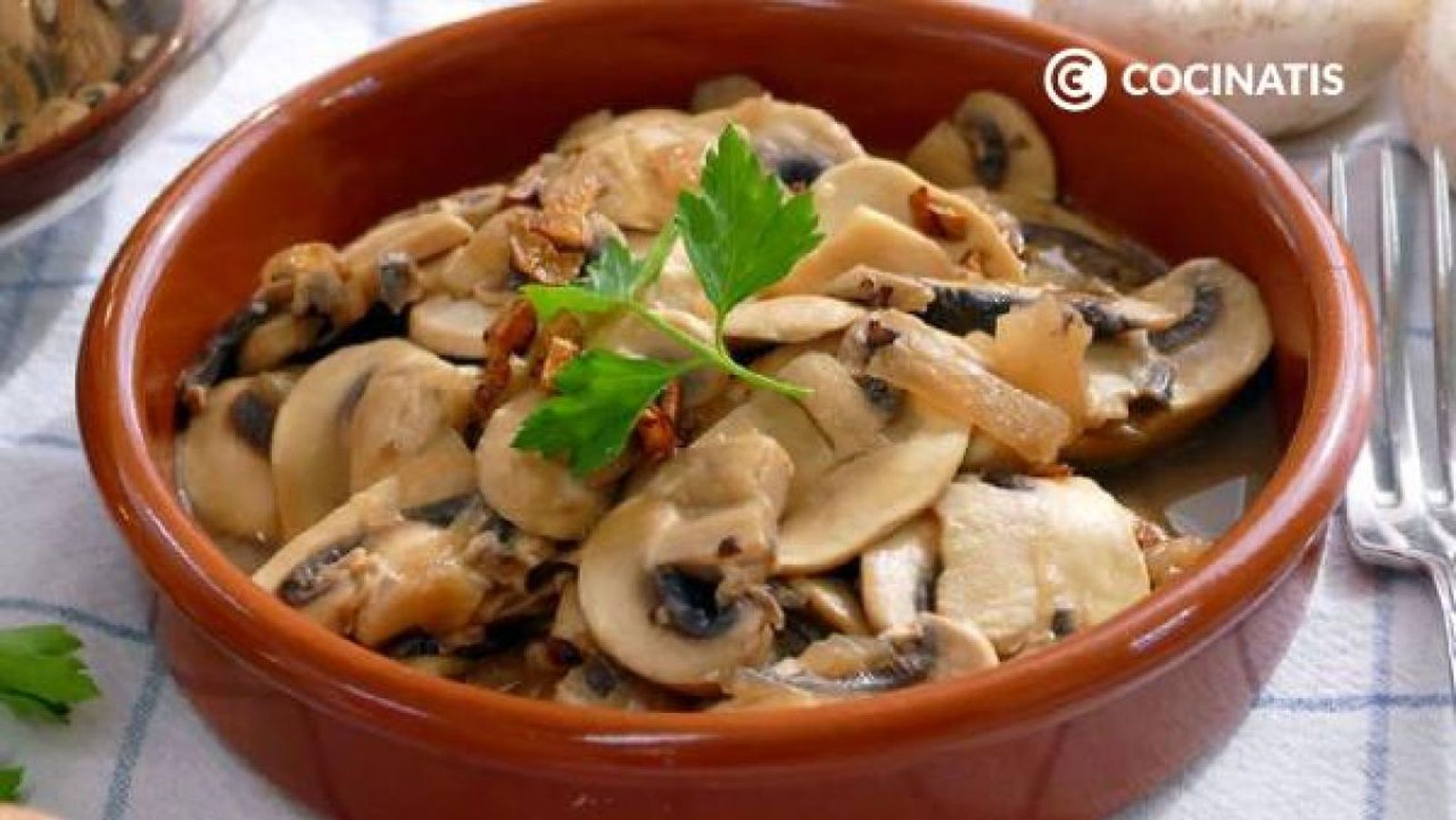 Receta de champiñones al ajillo