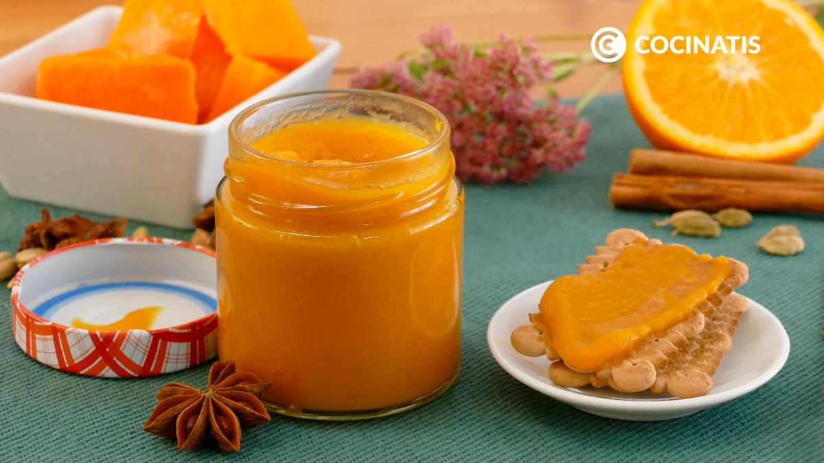 Receta de mermelada de calabaza y naranja sin azúcar