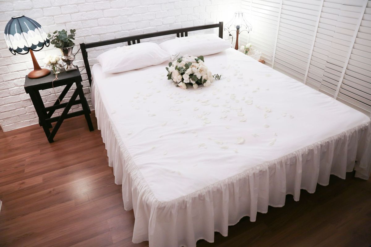 Decoración de camas para san Valentín 6