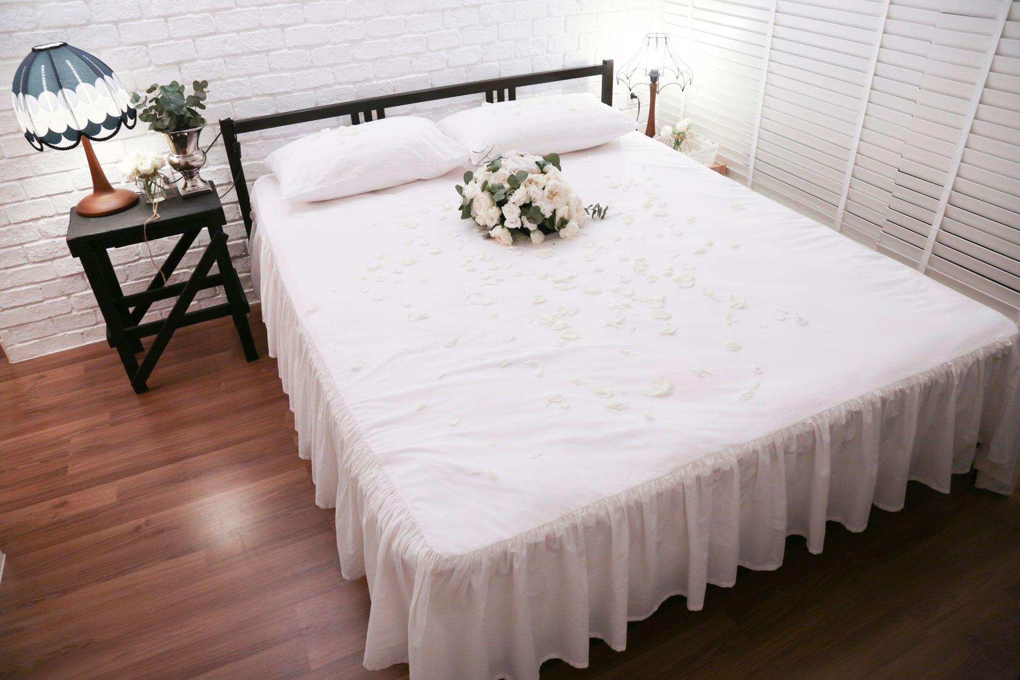 Decoración de camas para san Valentín 6