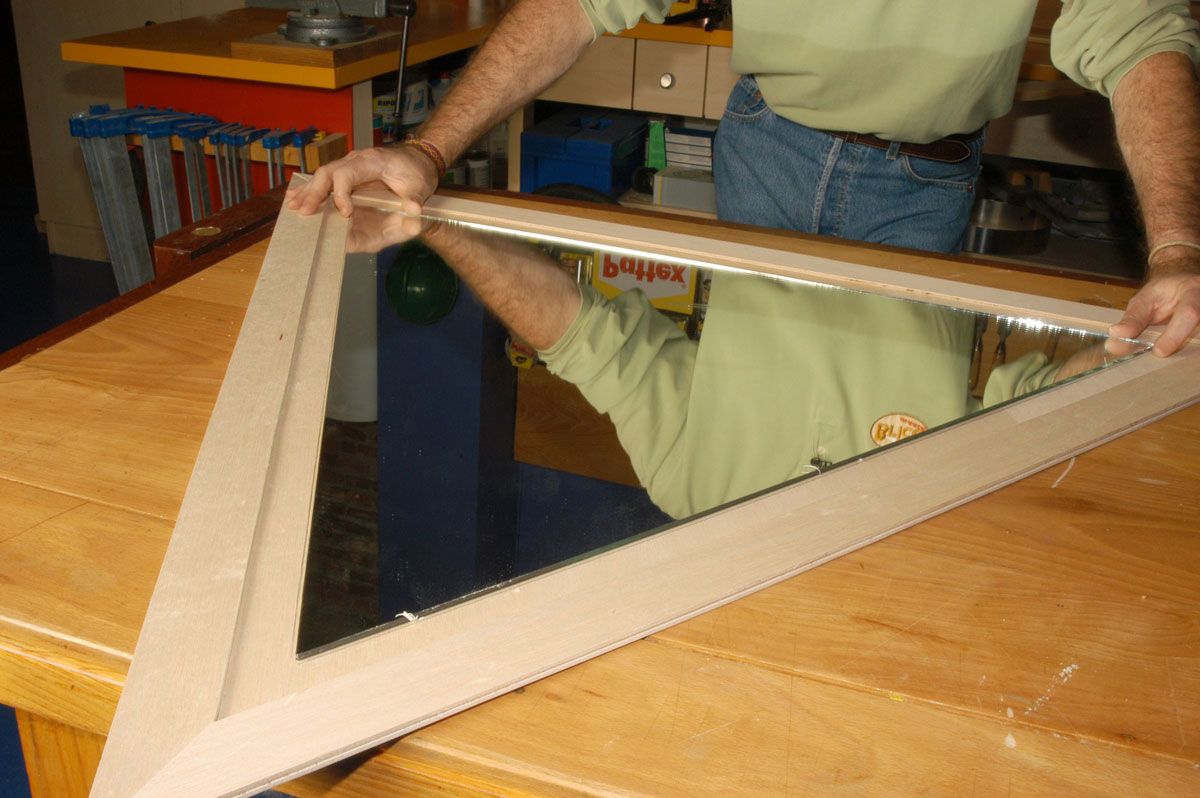 Espejo navideño paso 9