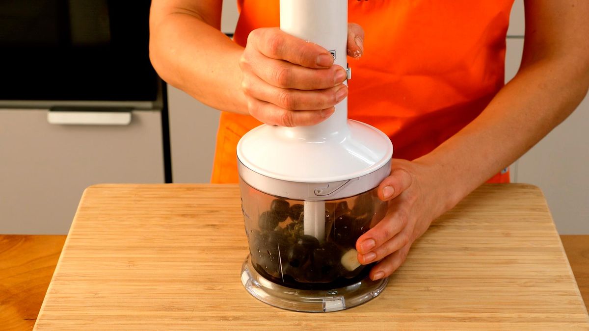 Receta de tapenade de aceitunas negras   paso 2
