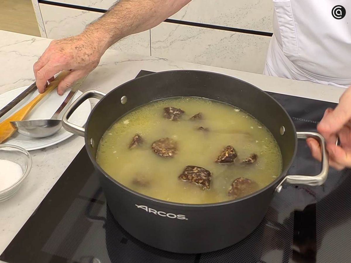 Incorpora la morcilla