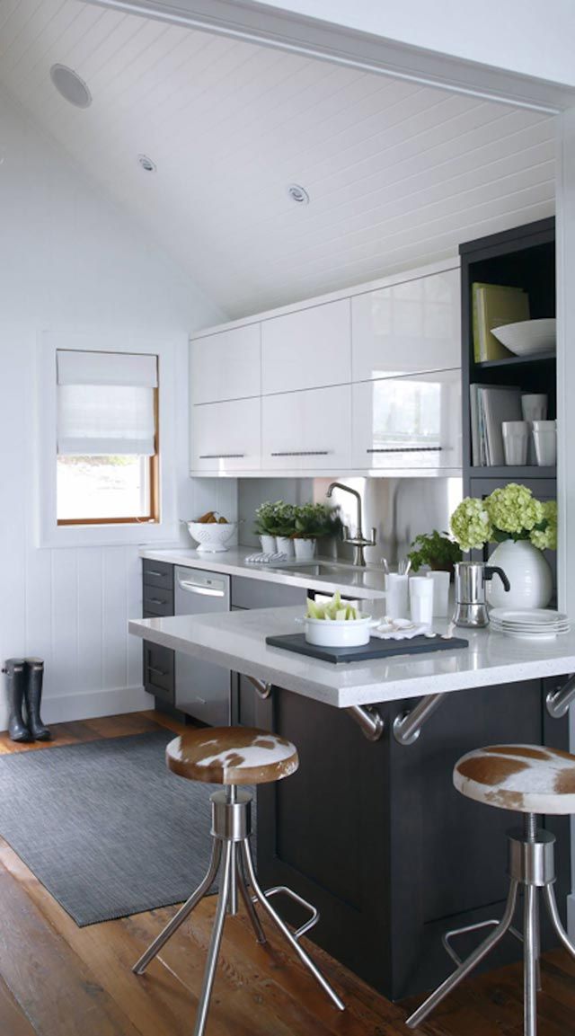 Cómo decorar una cocina pequeña de estilo moderno 3