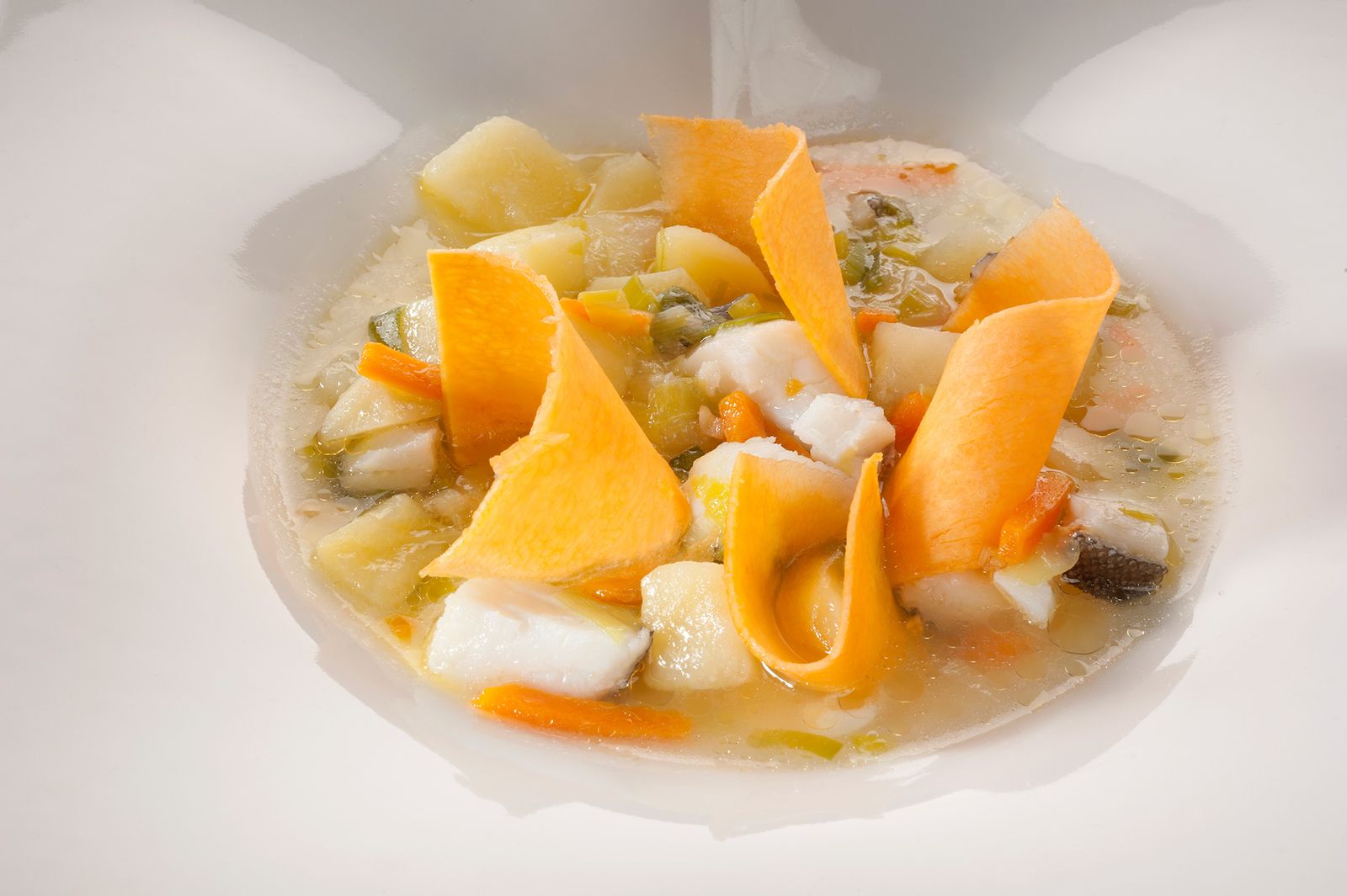 AMAIA 40 Porrusalda de bacalao H xl