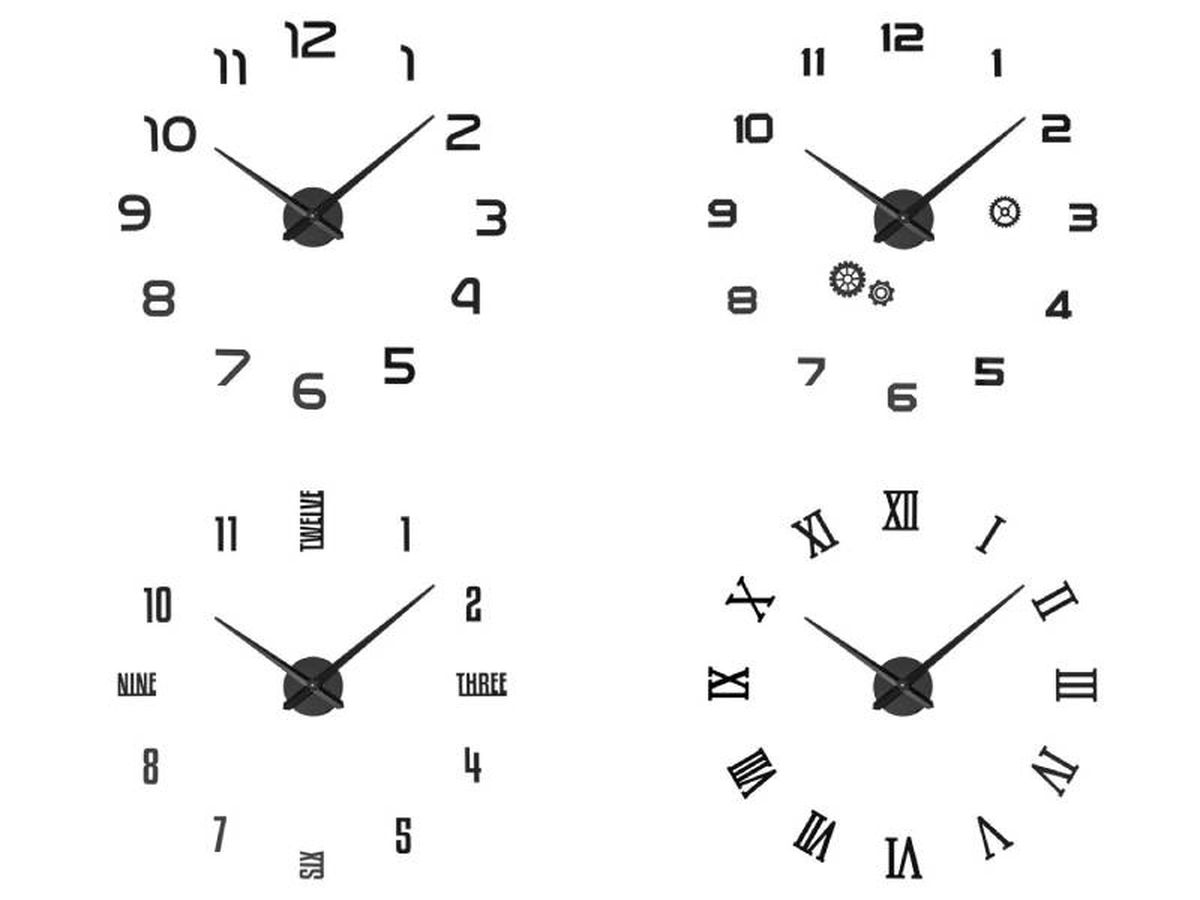 Reloj de pared para montar