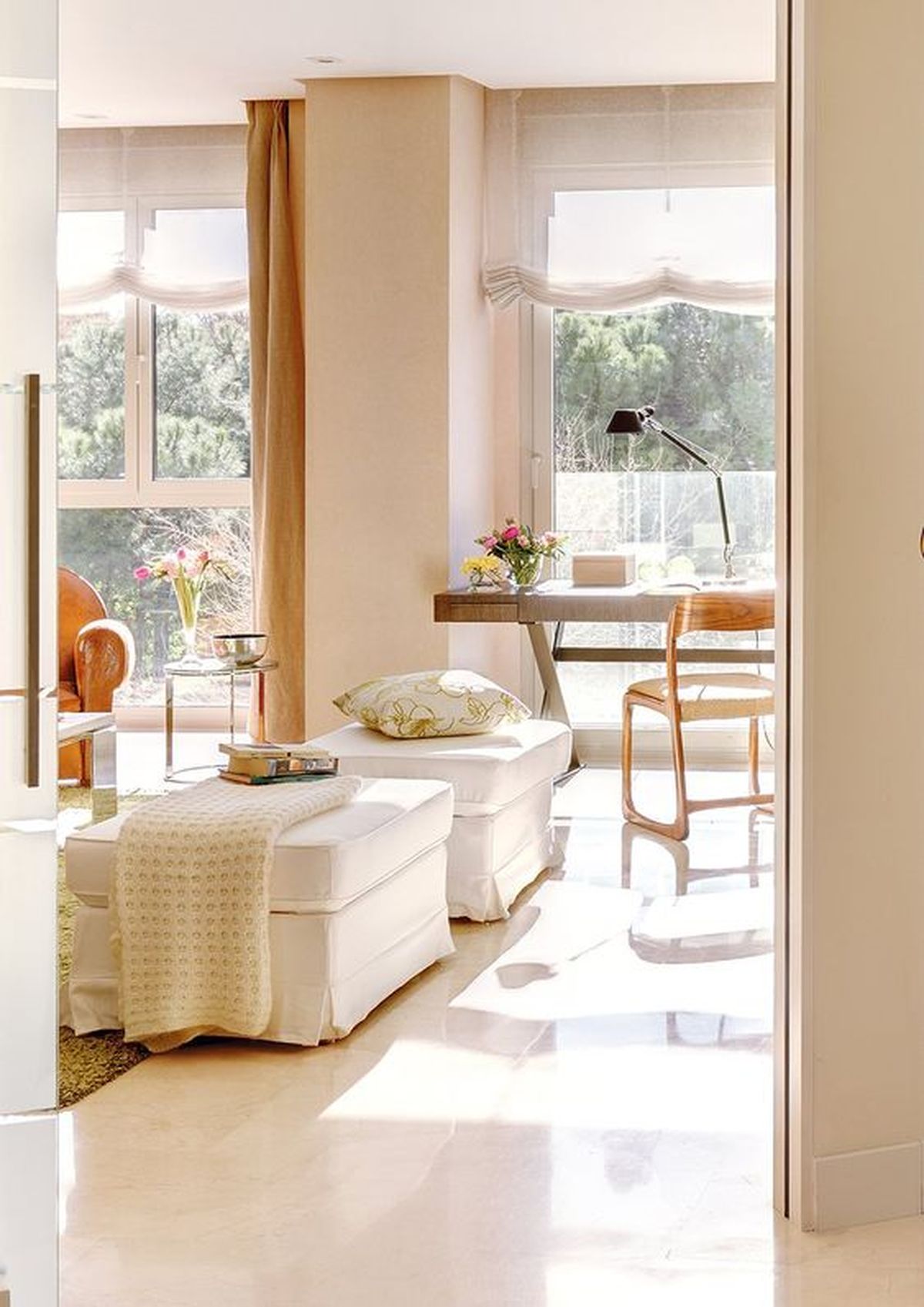 suelo marmol salon estudio