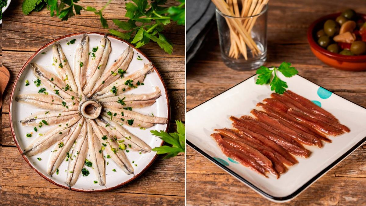Anchoa y boquerón se diferencian por su proceso de elaboración