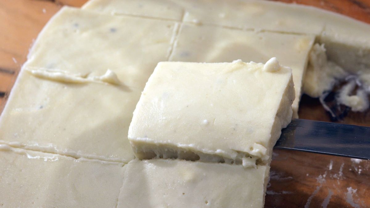 Croquetas líquidas de roquefort   Paso 3