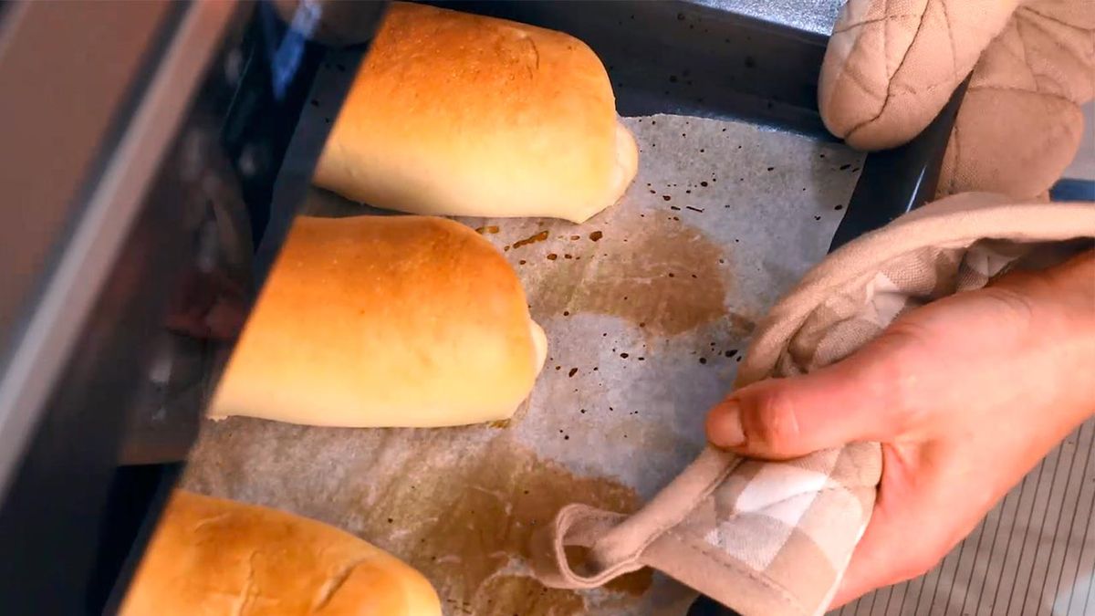 Cómo hacer pan de hot dog  paso 6