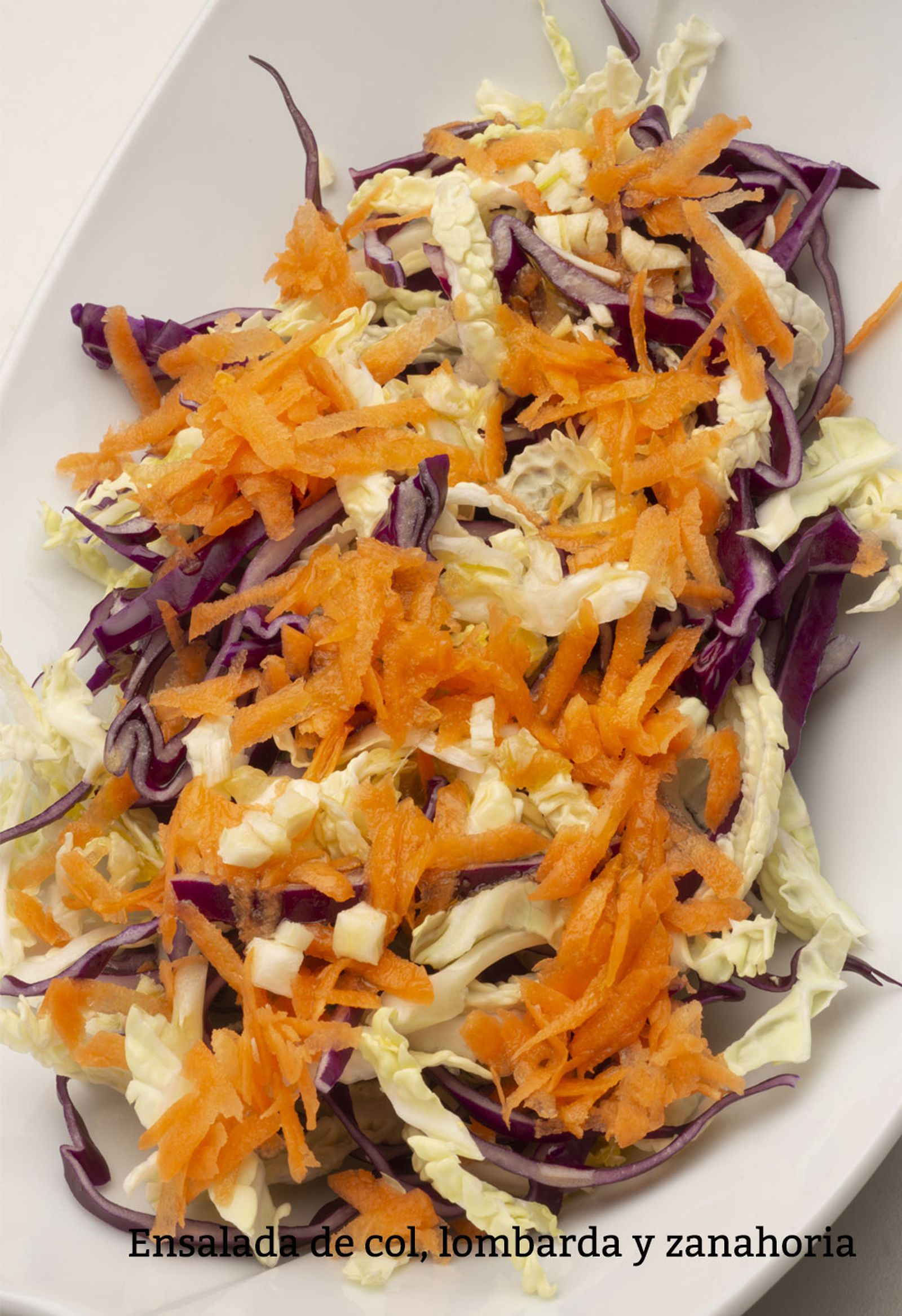 ensalada col lombarda zanahoria v