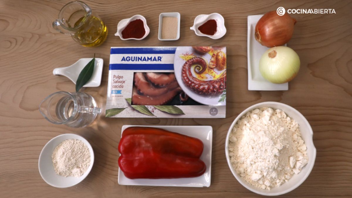 receta empanada de pulpo ingredientes
