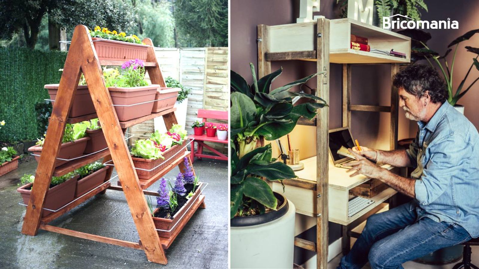 reutilizar escalera madera xl