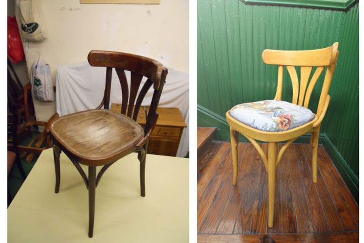 Trabajos de la Comunidad de decoración sobre cómo restaurar sillas 1