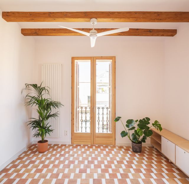 piso barrio gracia balcon