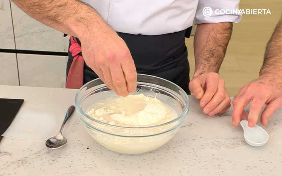 Prepara el prefermento