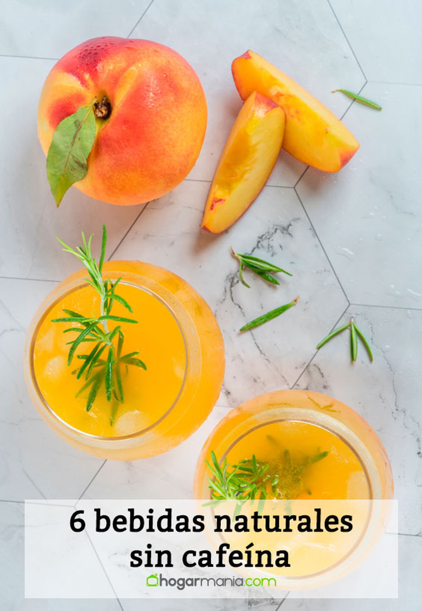 6 bebidas naturales sin cafeina v