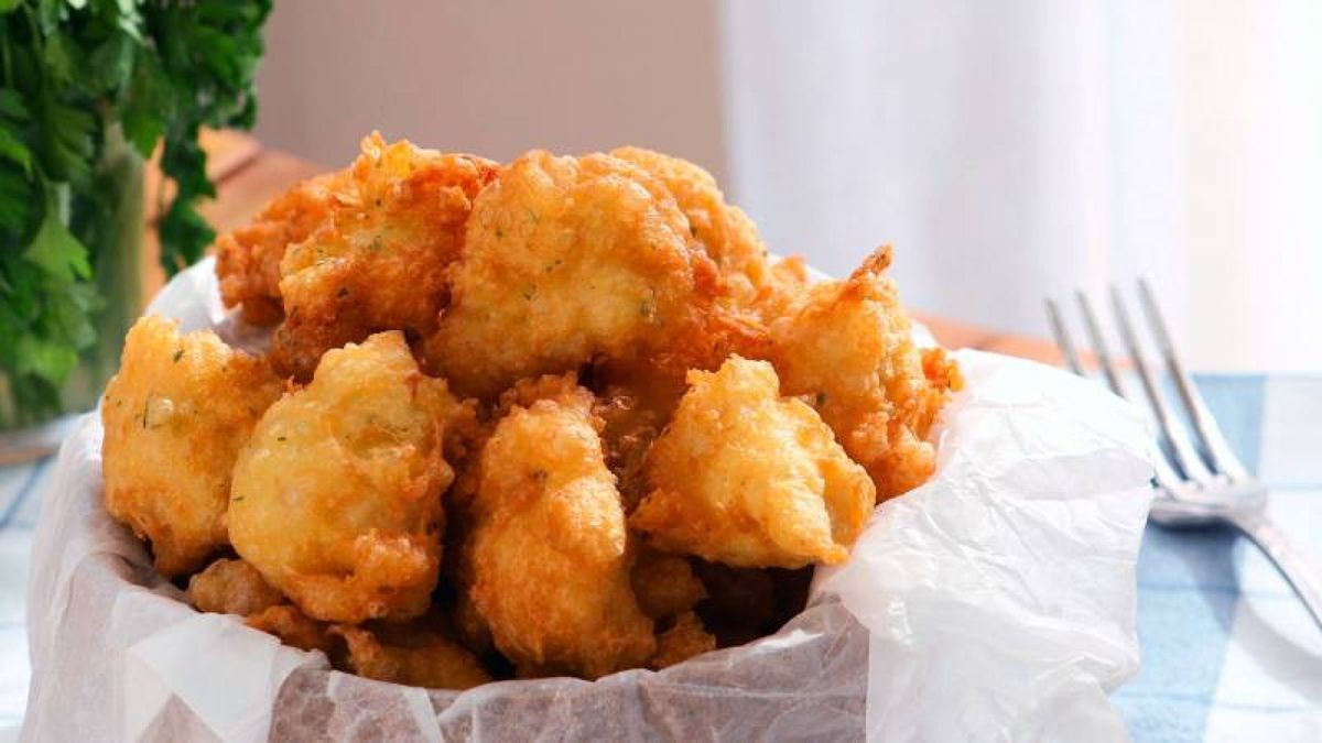Buñuelos de bacalao   Paso 7