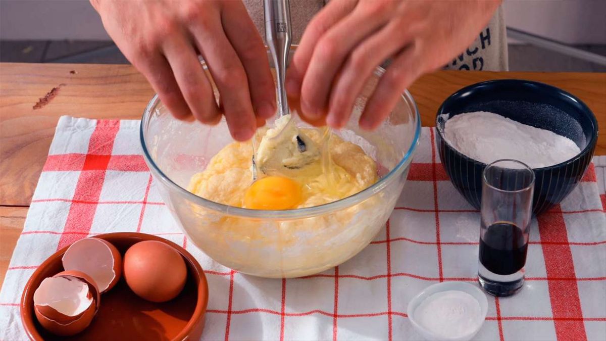 Bizcocho de arroz sin gluten   Paso 3