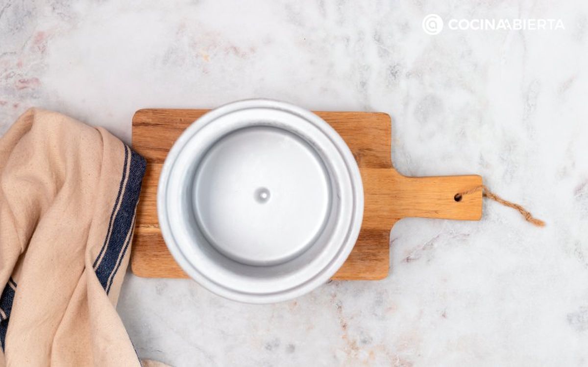 Pon el recipiente en el congelador