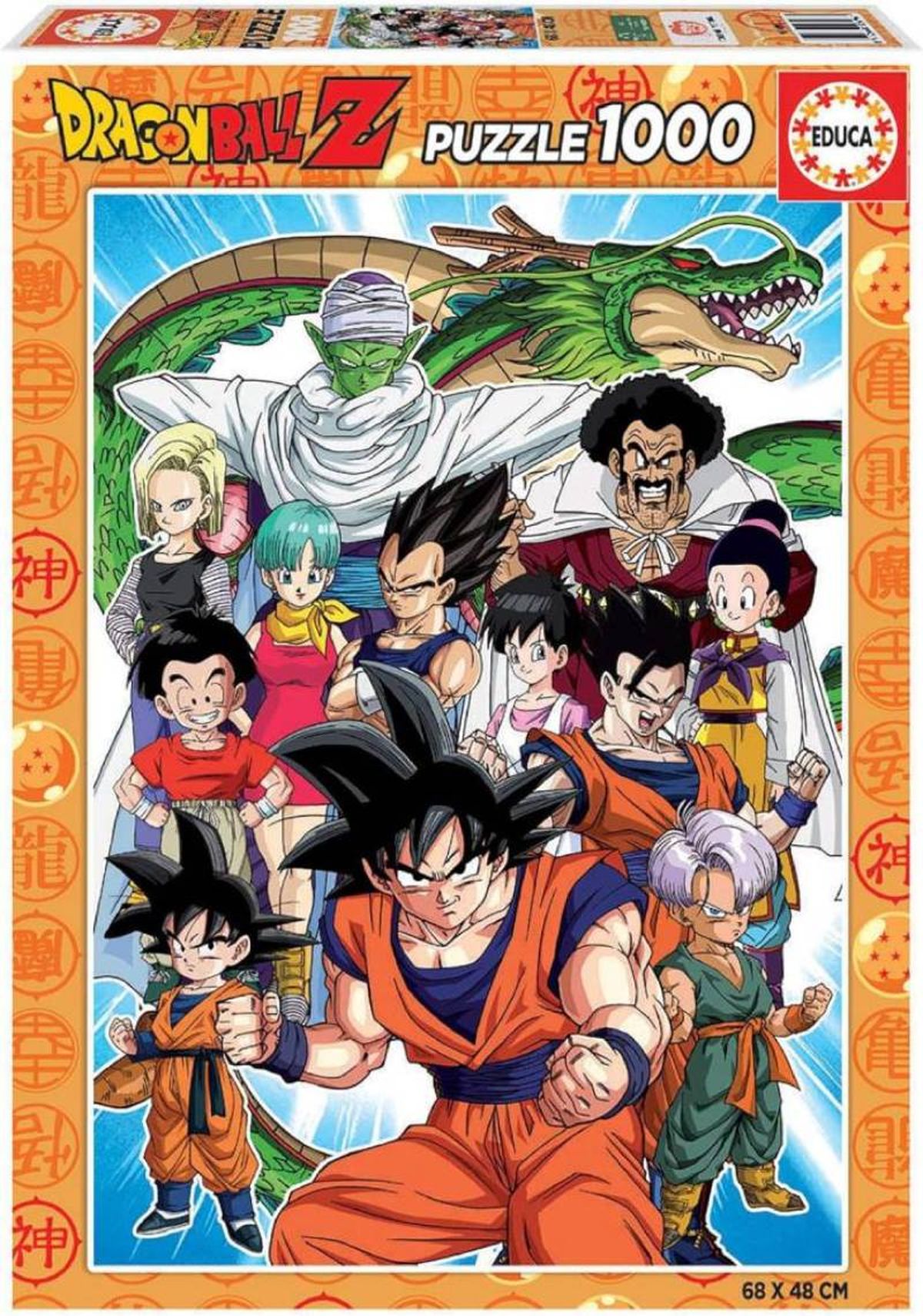 Puzzle de Dragon Ball Z.