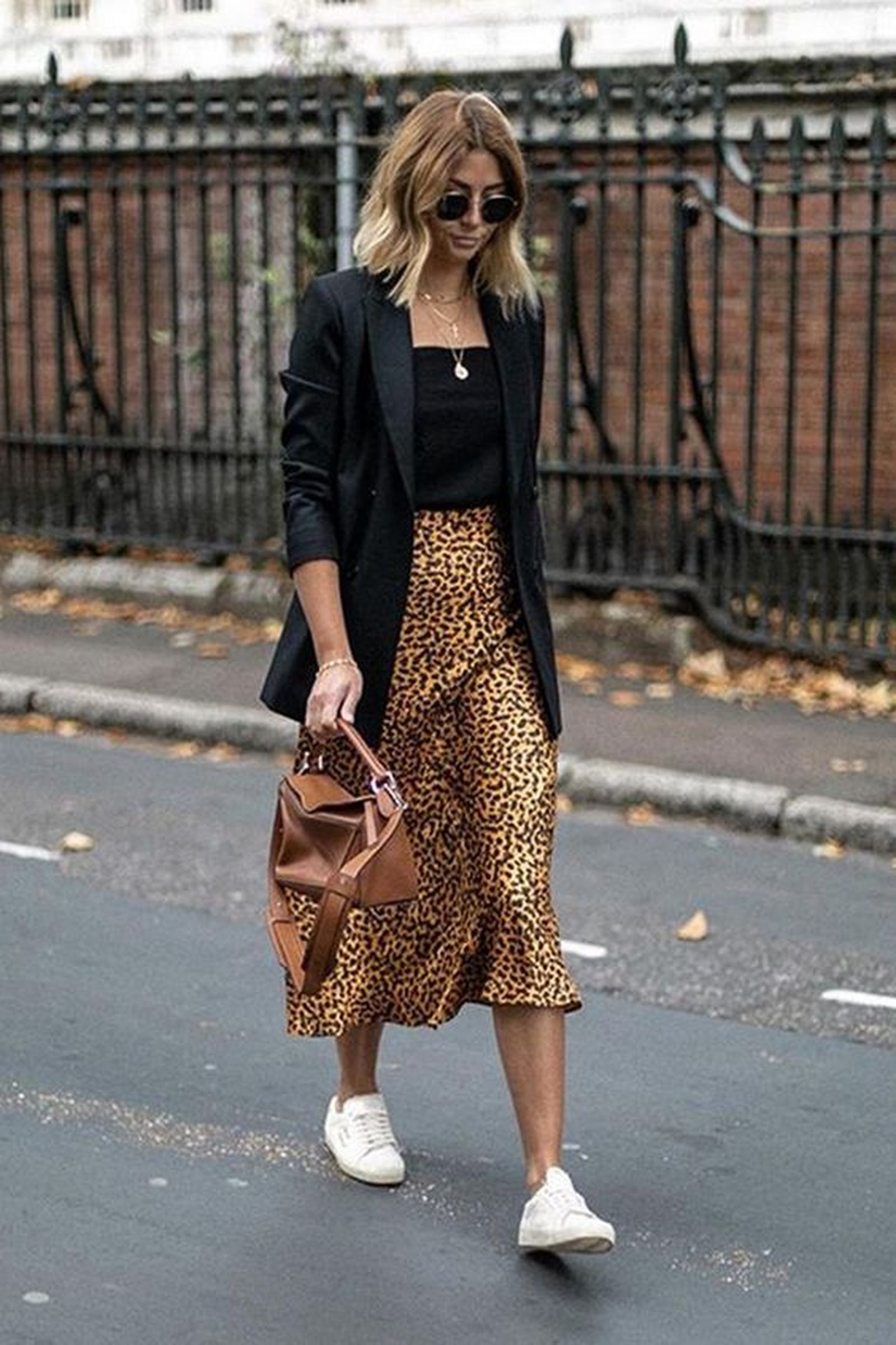 falda ebase leopardo