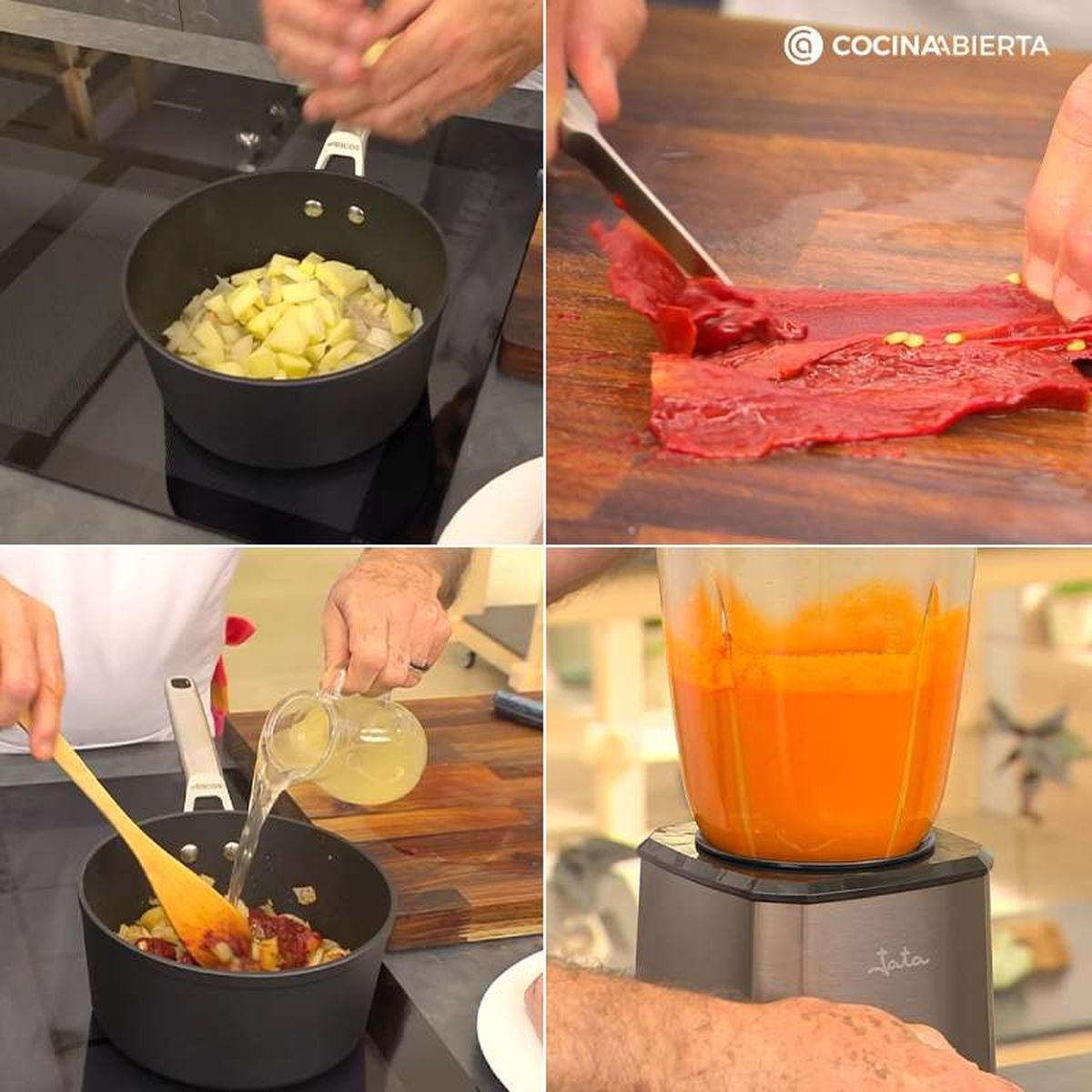 Paso a paso para preparar la salsa vizcaína