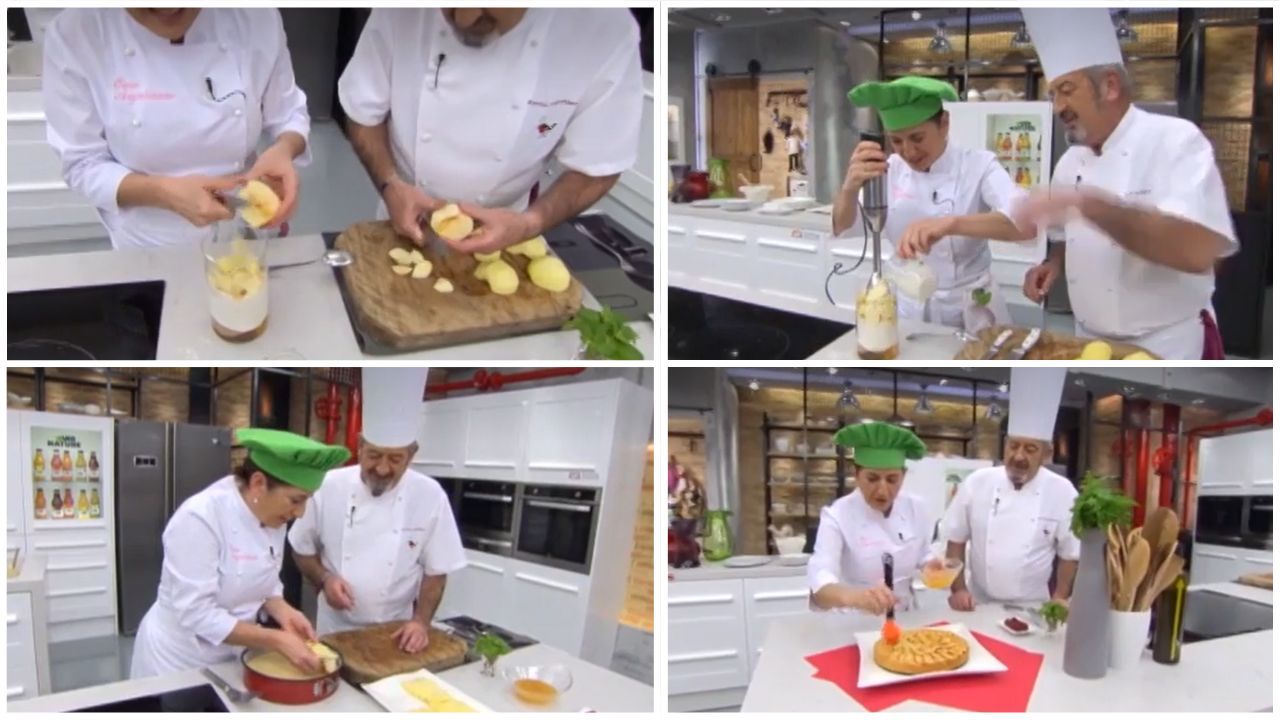 tarta de manzana paso a paso