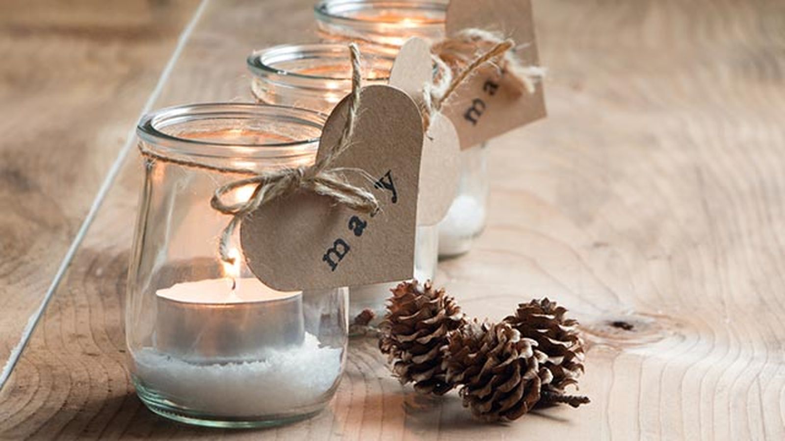 5 ideas tarros cristal decorar casa jardin velas portavelas